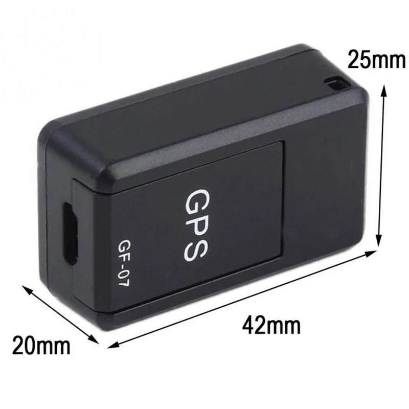 GF07 миниатюрные автомобильные GPS трекеры со звуковой записью GSM GPRS устройство для