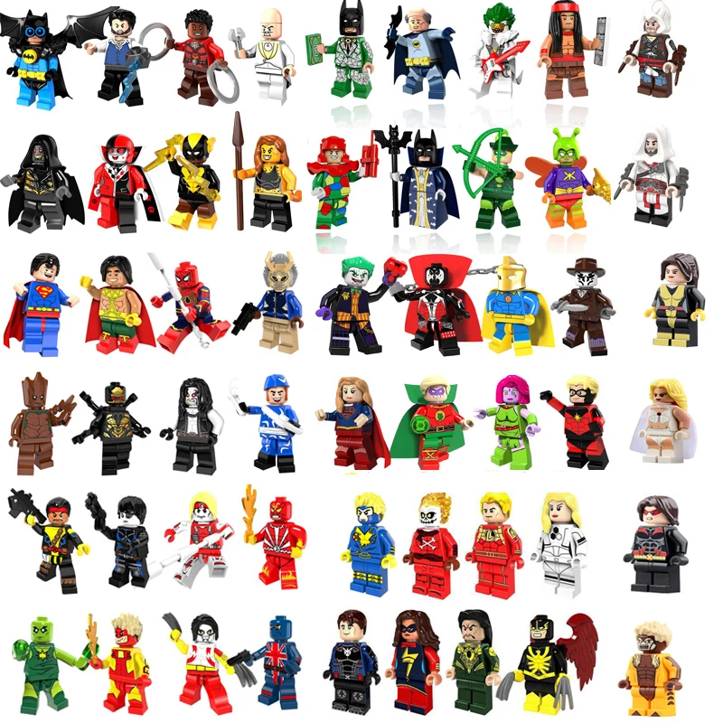 

Collectible Action Figures Legoings Colletion Building Blocks Super Heroes Mini Dolls Bricks Toys for Children Gifts Toy Boy