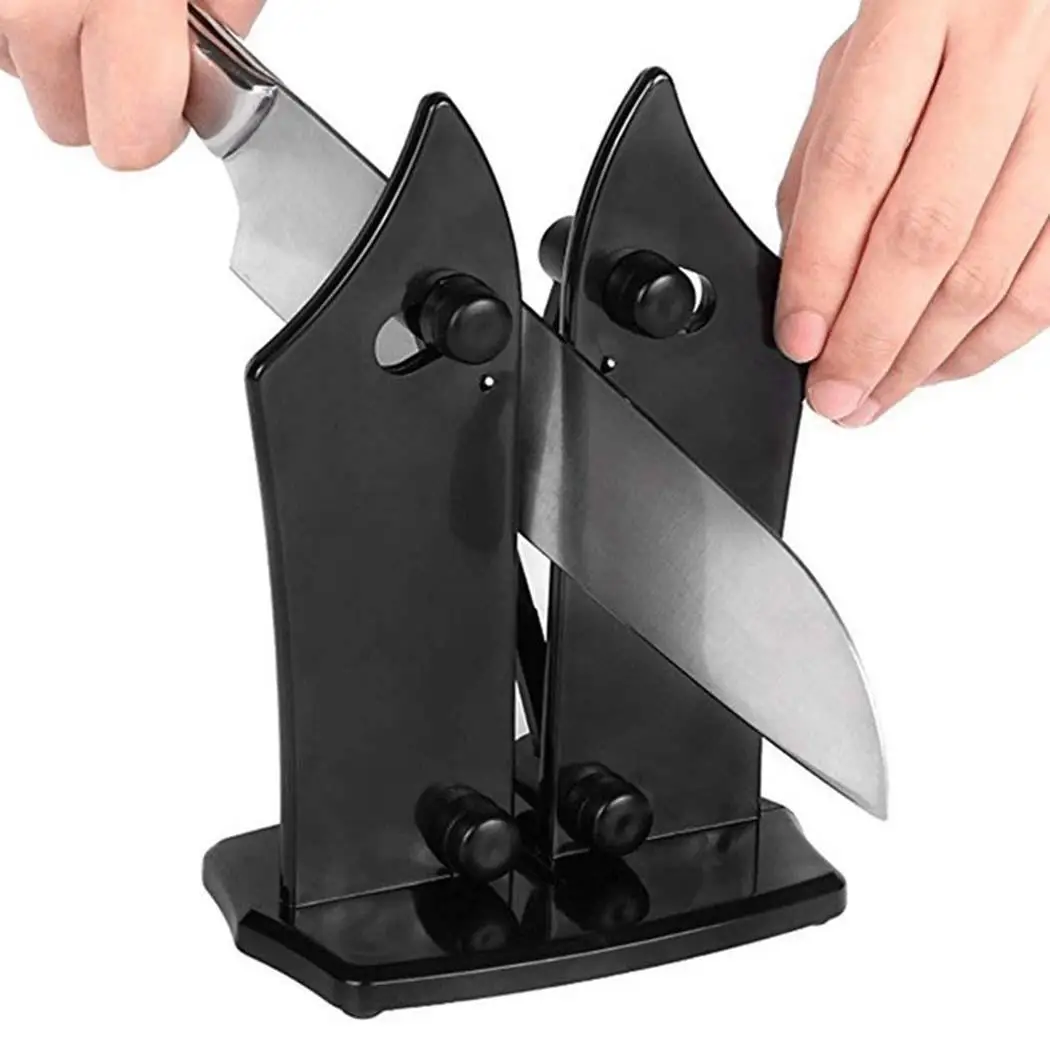 

Practical Multifunctional Serrated Beveled Knife Sharpener With Home Geometric Multifunctional, Base Kitchen Tools Gadgets
