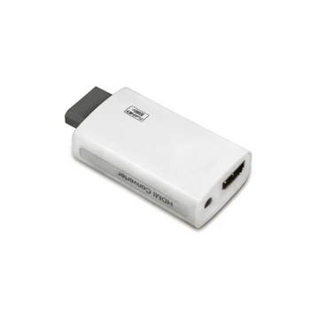 

OSTENT CVID to HDMI 3.5mm Audio Full HD 720P 1080P Converter Adapter for Wii Game