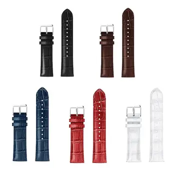 

Leather Watchband For Samsung Galaxy Watch 42mm 46mm Version Black Brown Holes Replacement Bracelet Wholesale Purchasing