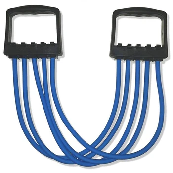 

Expander chest expander sports expander for women and men latex blue