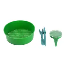 Перфорированная сеялка из четырех частей для рассады садовые инструменты хорошее качество и прочность сад