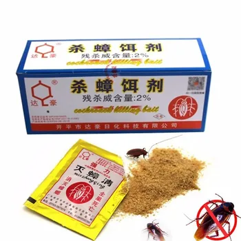 

50PCS Powder Effective Killer Cockroach Powder Bait Special Insecticide Bug Beetle Cucaracha Medicine Insect Reject Pest Control