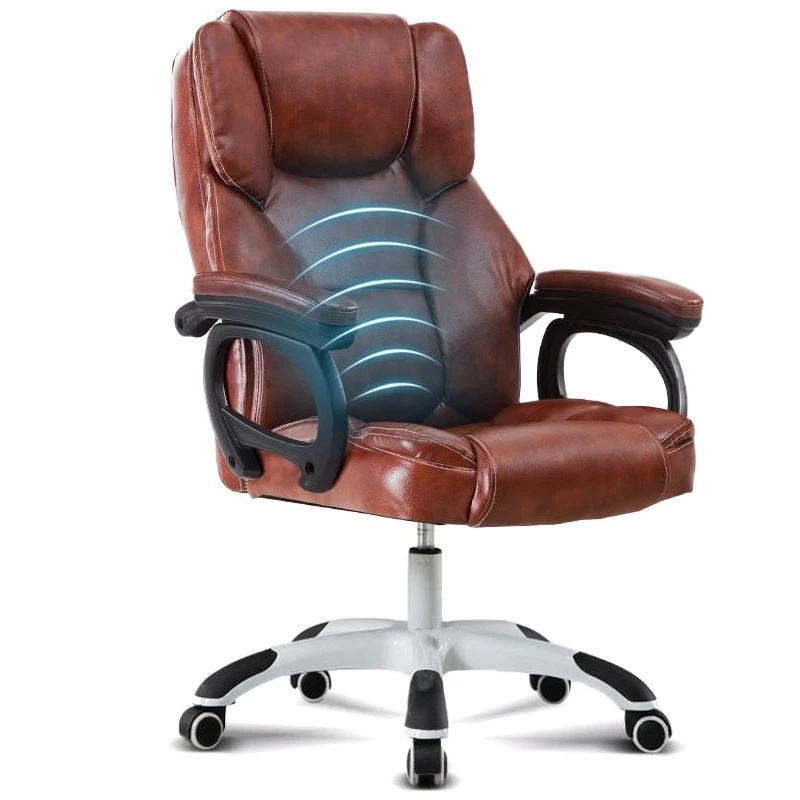 كمبيوتر ألعاب المنزل قطب رفع الجلود الاصطناعية الحديثة المصمم التنفيذي مكتب مريح راكع Ergonomical كرسي