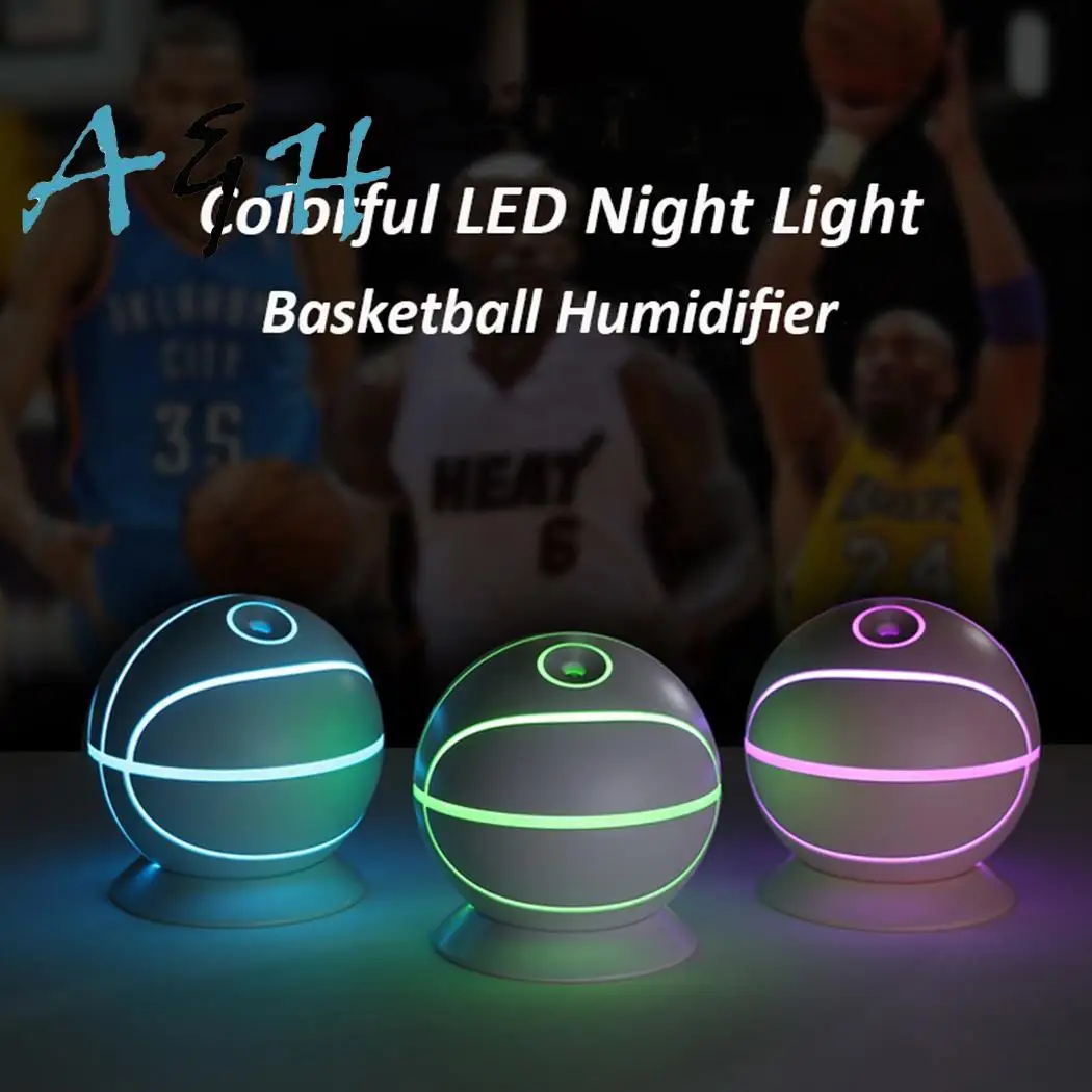 

Aroma Office Home Diffuser Home Aroma Table Basketball Humidifier Air Diffuser Essential Purifiers USB Humidifier Design Oil