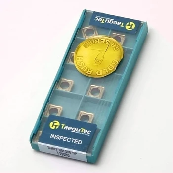 

TaeguTec SOMT060204 SOMT070306 SOMT08T306 SOMT09T308DP TT9080 Carbide Inserts SOMT 09T308 08T306 Lathe Cutter Tools Turning Tool