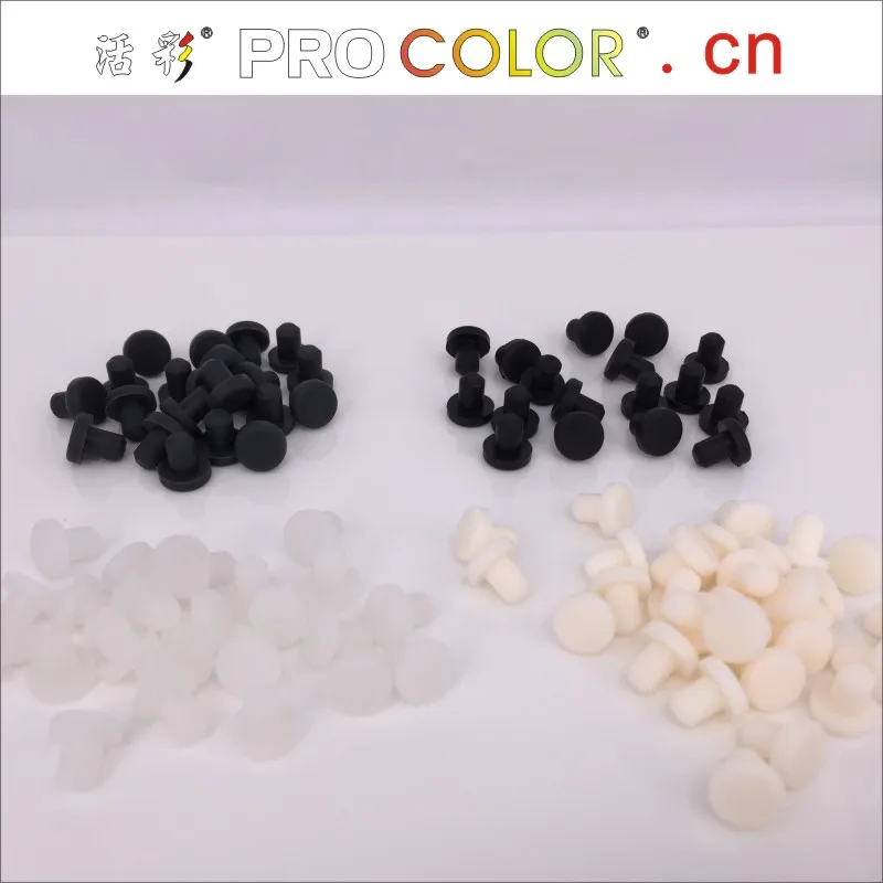 Kitchen Wardrobe Cabinet Accessories black silicone Rubber seal watertight plug 4.76 3/16" 4.7 4.8 4.9 5 5.16 mm 5mm 4.76mm hole