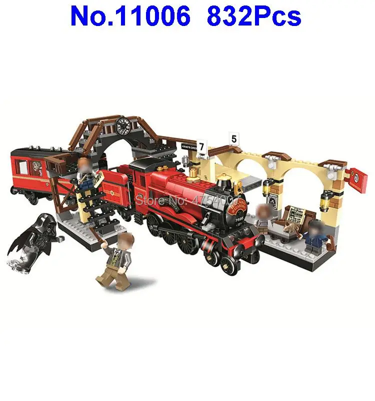 

11006 832pcs Harry Magic Express Train Bela Building Blocks Compatible 75955 Toy