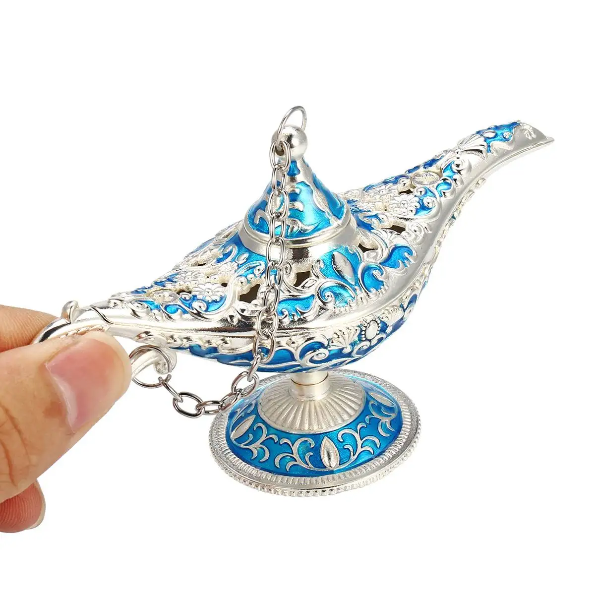 Hollow Carved Aladdin Oil Lamp Metal Novelty Light Vintage Pot Arabian Light Home Decoration Fashion Art Craft Gift 2019 New Hollow Carved Aladdin Oil Lamp Metal Novelty Light Vintage Pot Arabian Light Home Decoration Fashion Art Craft Gift 2019 New