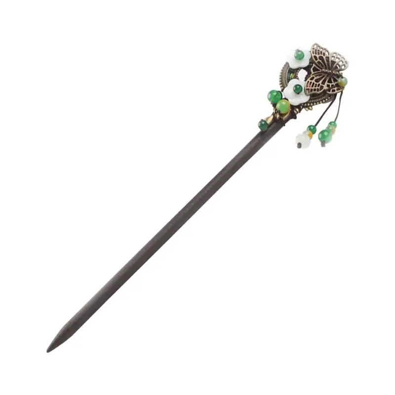 

1pc Hair Chopsticks Vintage Updo Butterfly Decorative Hairpin Hair Accessories Hair Stick for Ladies Girls Women