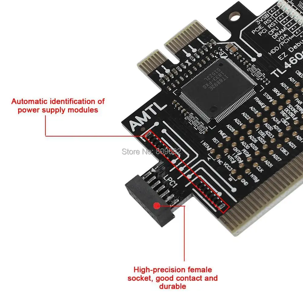 Универсальный ноутбук и ПК PCI PCI-E mini PCI-E LPC материнская плата диагностический тестовый анализатор тестовые er отладочные карты для настольного ноутбука