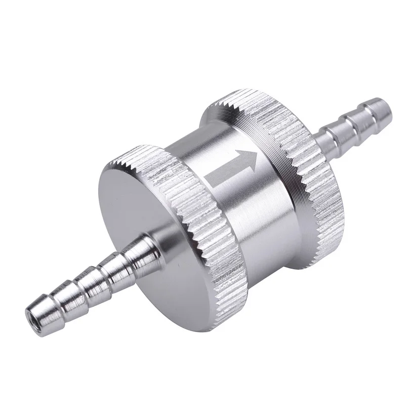 SPEEDWOW серебристый черный 1/8 &quot4 мм бензиновое дизельное топливо из алюминиевого