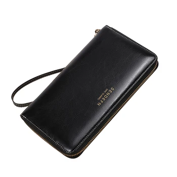 

Sendefn Brand Women' Wallet Ladies Luxury Purse Long Wallets Soild Female Fashion Leather Clutch Zipper Bag 7Plus 5054H-6