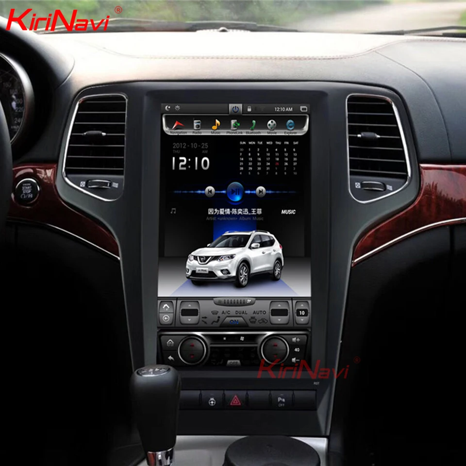 

KiriNavi 13.6" Screen Android 6.0 For JEEP Car DVD Radio Audio GPS Navigation Monitor Multimedia Play 2009-2013