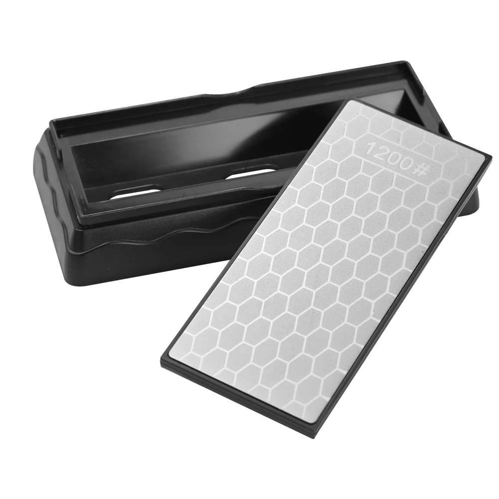 

Household Hone Honeycomb Type Surface Double-faced Design Cut Sharpener Accessory Whetstone Grindstone Cuts Sharpening Stone