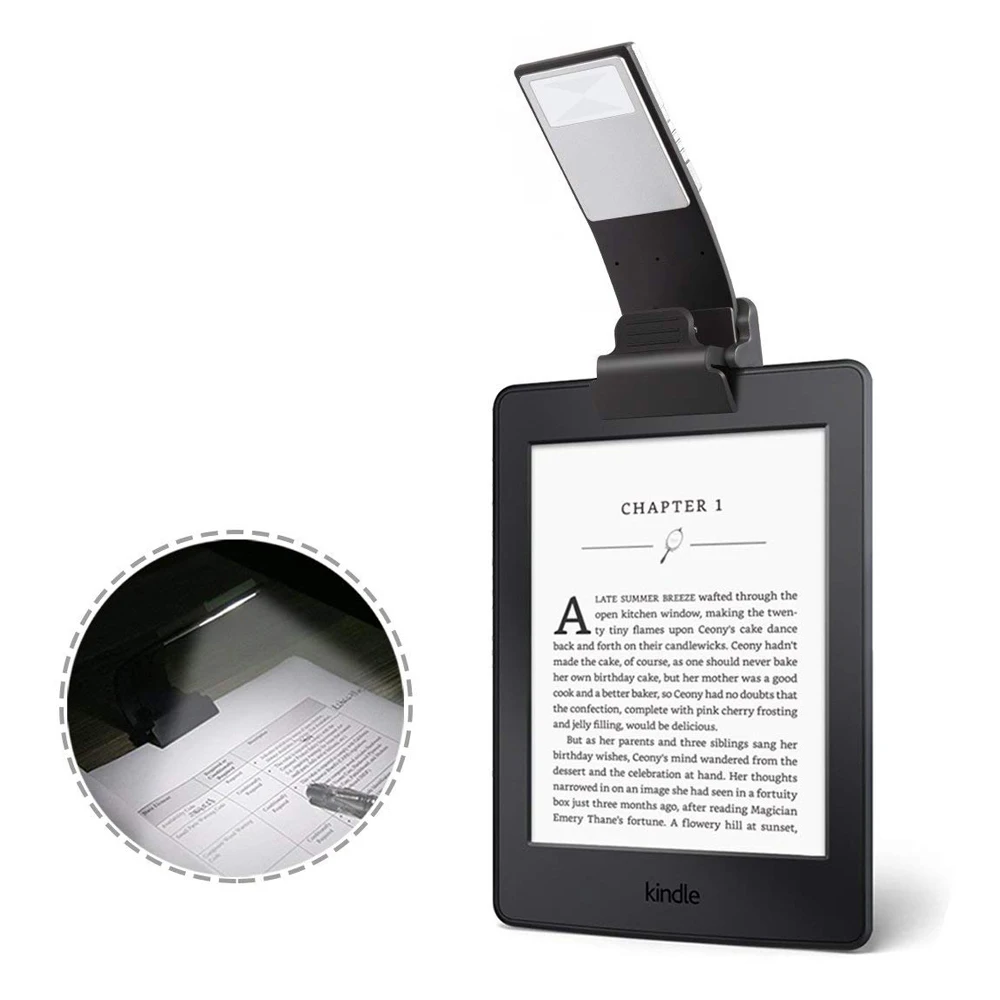 

Push Button Switch Mini Reading Light Portable Foldable Book Light with Magnet Fixing Clip Button Cell LED Lamp Night Light