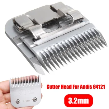 

Pet Clipper 3.2mm #7FC Detachable Dog Clipper Blade Head Grooming For Andis 64121 Carbon Tool Steel