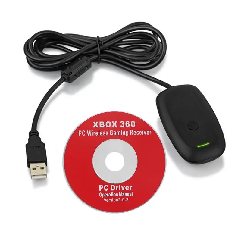 

1PC Wireless Controller Gaming USB Receiver Adapter For Microsoft XBOX 360 Console Gamepad Adapter for Windows XP/7/8
