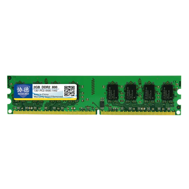 Xiede настольный компьютер оперативная память модуль DDR2 800 Pc2-6400 240Pin Dimm 800 МГц для Intel/Amd