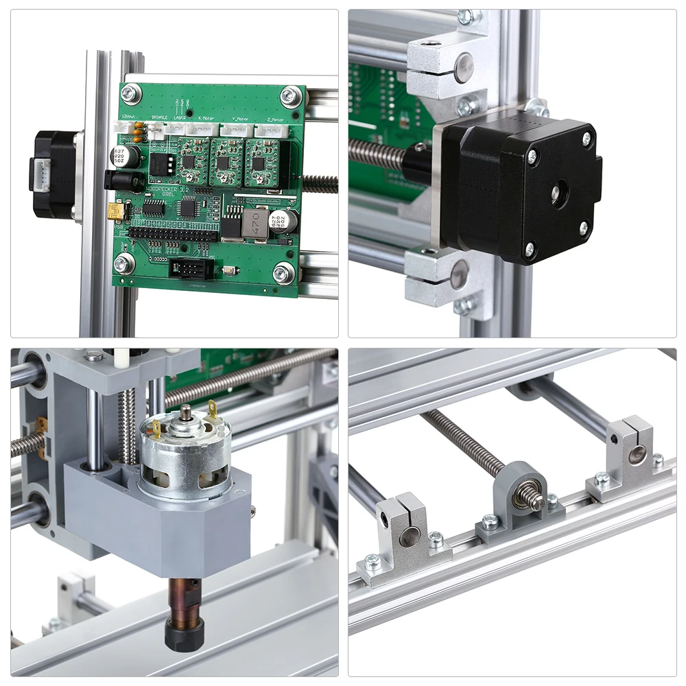 CNC3018 DIY комплект фрезерного станка с ЧПУ 2-в-1 мини лазерная гравировка машина GRBL Управление 3 оси резьба по дереву фрезерный гравировальный станок