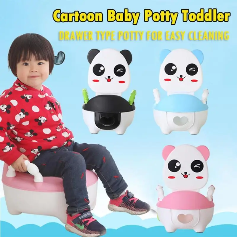 Baby Potty Toilet Bowl Training Cartoon Panda Baby Potty Toddler Kids Boys Girl Training Toilet Seat Urinal with Cleaning Brush Baby Potty Toilet Bowl Training Cartoon Panda Baby Potty Toddler Kids Boys Girl Training Toilet Seat Urinal with Cleaning Brush