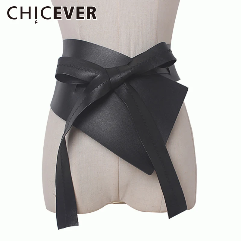 CHICEVER 2019 Summer Irregular Bandage Female Belt