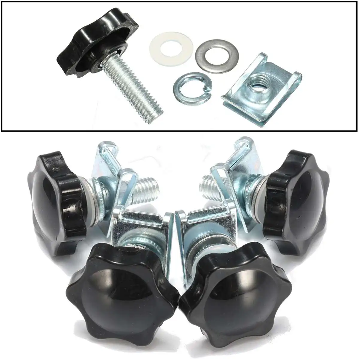 

Set Motorcycle Saddlebag Locks Mounting Security Theft Deterrent Bolts For Harley Touring