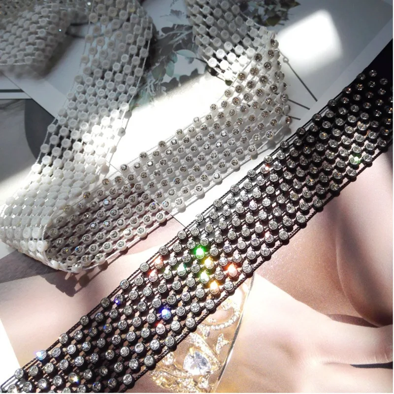 

Pulaqi Crystal Colorful Acrylic Self-Adhesive Rhinestones Sticker Tape Craft Glitter Gem DIY Stickers for Scrapbooking Decor H