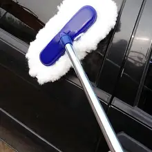 1 шт. автомобильный очиститель окон ветровое стекло из микрофибры щетка для мытья автомобиля с длинной ручкой инструмент для чистки автомобиля щетка для ухода за автомобилем