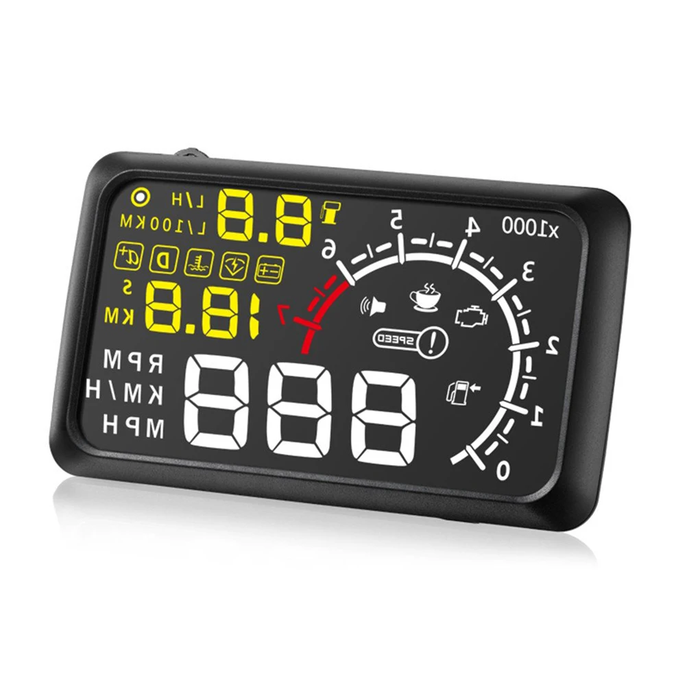 Автомобильный проекционный дисплей HUD OBDII универсальный автомобильный