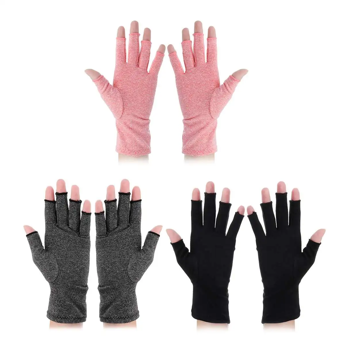 1 пара компрессионные медицинские перчатки для восстановления тренировочные перчатки от артрита ревматоидные перчатки для снятия боли в руке