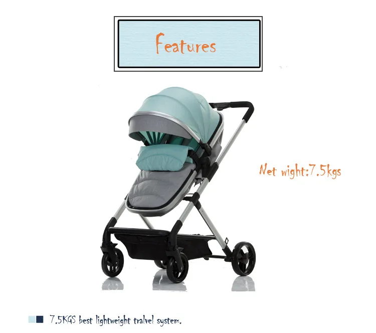 IMBABY 7 5 кг 2 в 1 теплый для детской коляски коляска Детские Багги новорожденных