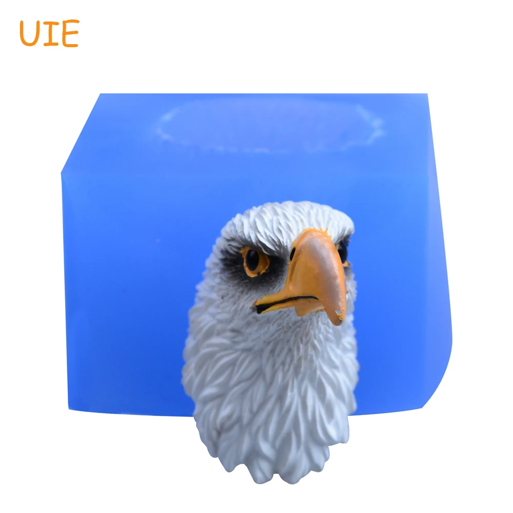 

DYL324U 3D Animal eagle head silicone mold Chocolate Silicone Mold Baking Plate Cake Tool Resin Wedding Cake Decoration Candy