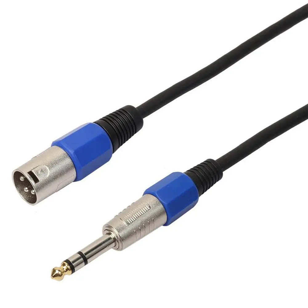 OPQ 3Pin XLR штекер 1/4 дюйма 6 35 мм стерео микрофон адаптер кабель| |