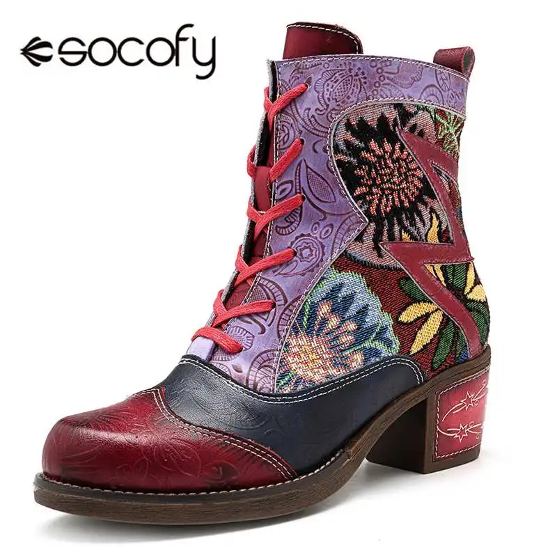 socofy bottines bohémiennes