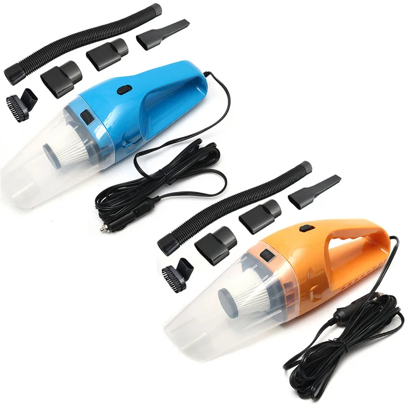 

Portable Handheld Car Vacuum Cleaner Wet/Dry Vaccum Cleaner for Car Home 120W 12V Multi-function Vacuum Aspirateur Voiture