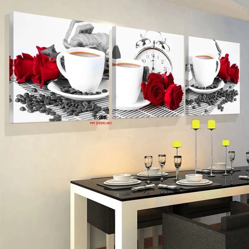 

Home Decor Modern Wall Art Canvas Oil Painting Decorative Pictures For Living Room Modular Picture Paintings No Frame 3P031