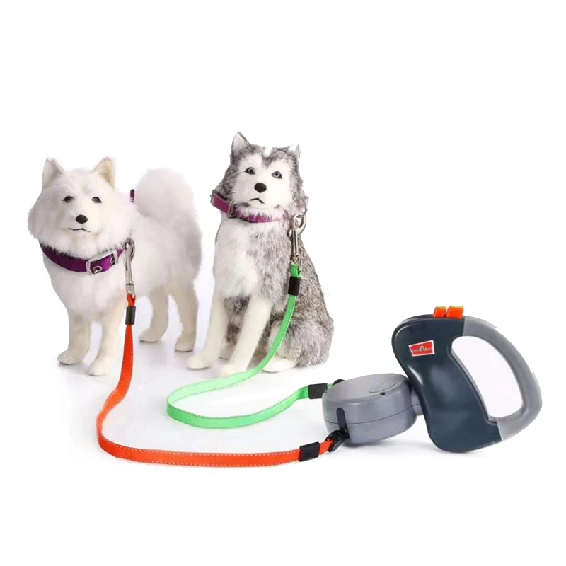 

ABS Automatic Retractable Traction Rope With Two-headed Creative Dog Leash Puppy Cat Dog Chain Pet Supplies Dog Accessories