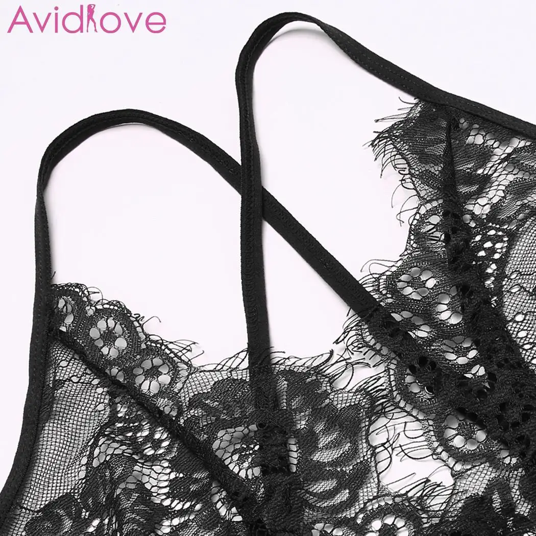 Женское нижнее белье Avidlove с треугольным вырезом на тонких бретельках кружевное