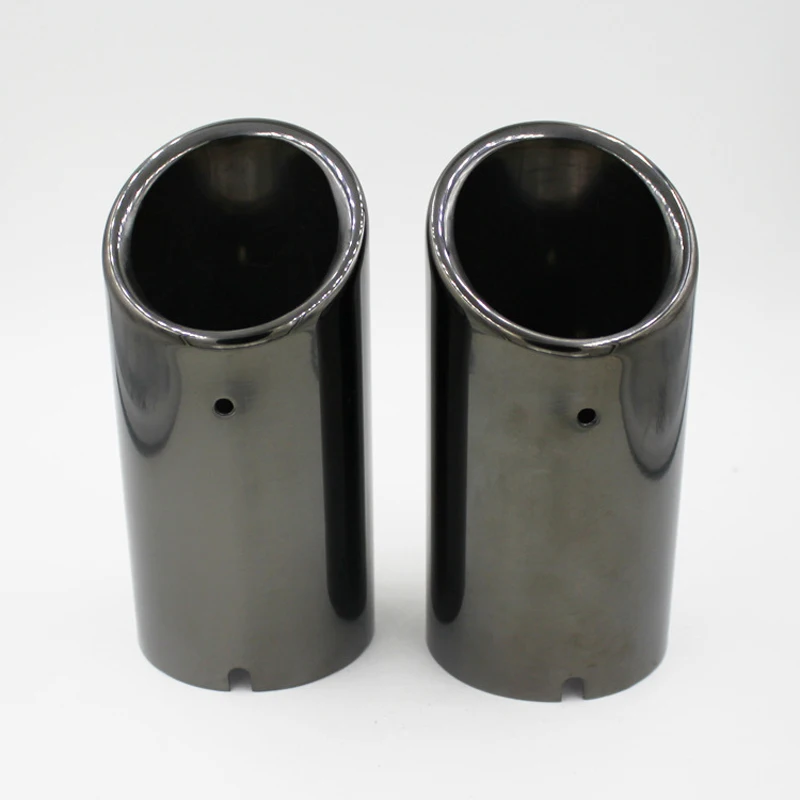 1pcs 7cm Stainless Steel Exhaust Muffler Tail Pipes For Volkswagen Sagitar Passat Golf 7 Lang Lang Lai 1pcs 7cm Stainless Steel Exhaust Muffler Tail Pipes For Volkswagen Sagitar Passat Golf 7 Lang Lang Lai