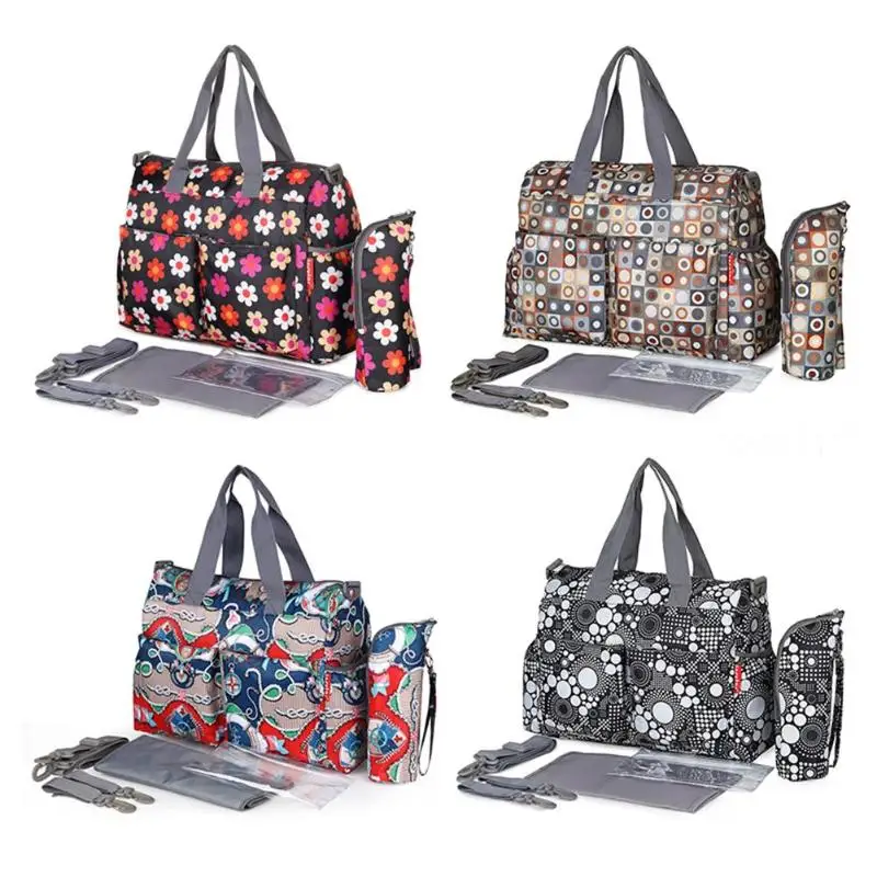 

Insular Maternity Diaper Handbags Waterproof Big Capacity Mummy Shoulder Nappy Bag