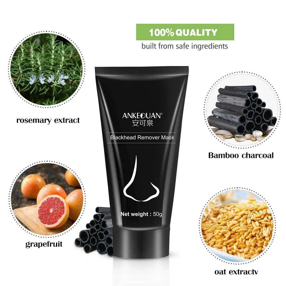 AUQUEST Hyaluronic Acid  Blackhead Face Cream Acne Treatment Mask Deep Cleaning Shrink Pores Oil Control Whitening Skin Care