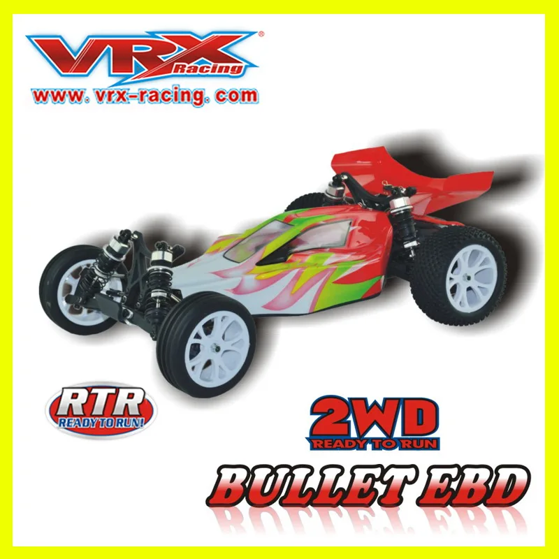 Мини Радиоуправляемый автомобиль 1:10 VRX Racing Bullet EBD RH2011 1/10 электрический багги без