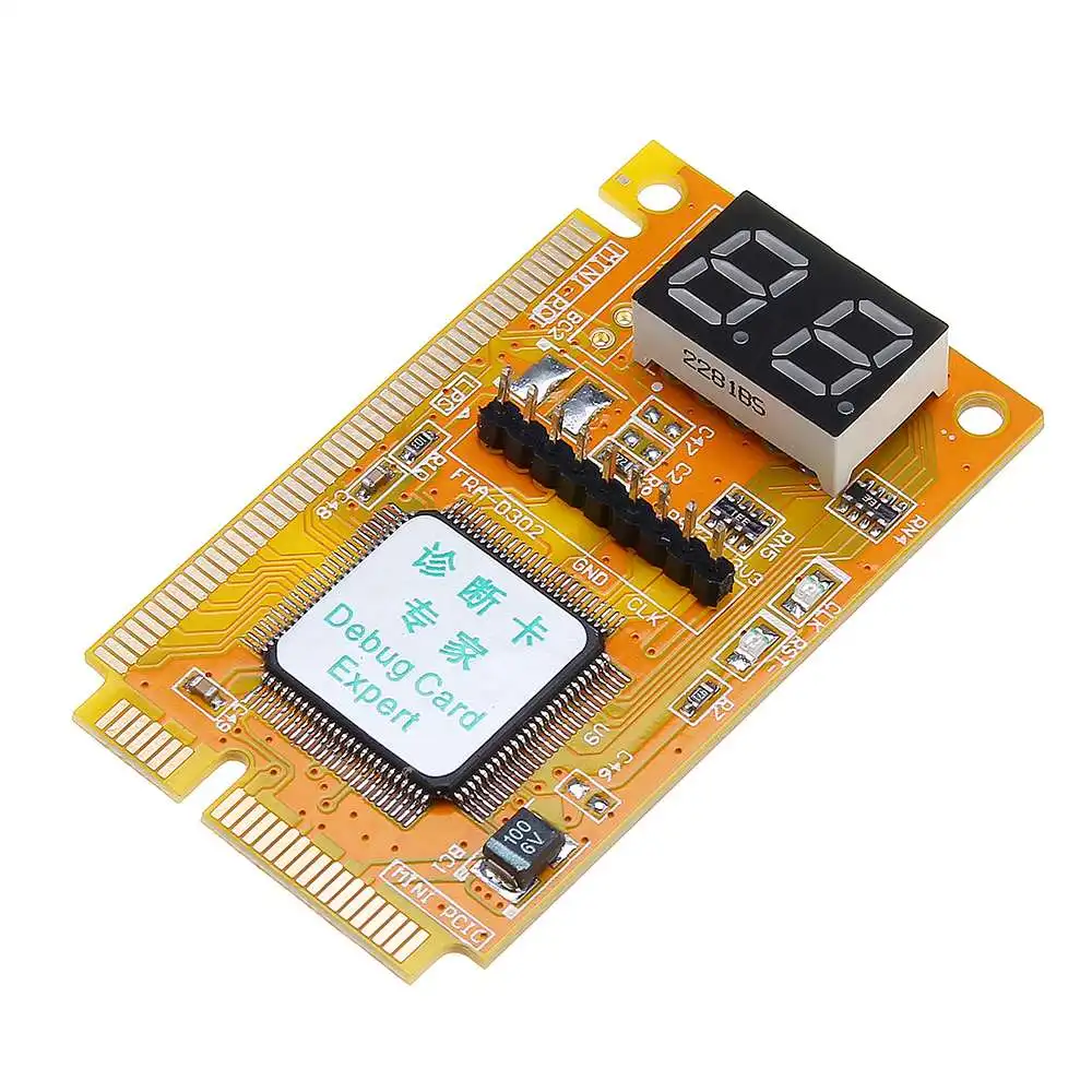 Mini PCI/PCI E Card LPC PC ноутбук анализатор диагностический модуль плата тестовой карты 3