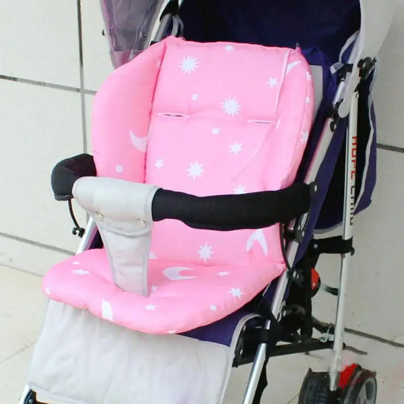 

Baby Stroller Thick Pad Baby Stroller Seat Cushion Print Soft Cover Pram Pushchair Mattress for Infant Carriage Dining Chair