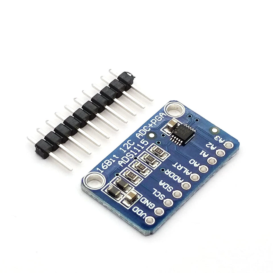 16 битный I2C ADS1115 модуль ADC 4 канальный с усилителем Pro Gain RPi|Запасные части| |