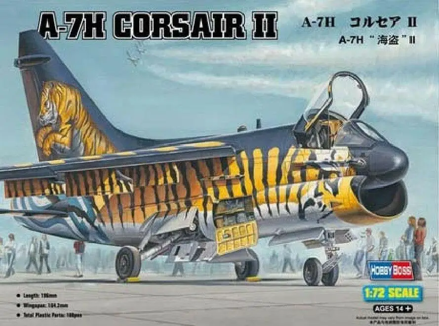 Модель Hobbyboss 87206 1/72 A-7H Corsair II | Игрушки и хобби