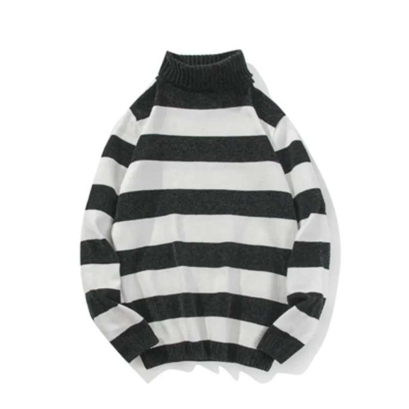

2019 spring Stripe High Lead Sweater men coat Tops For Women Sweaters And Pullovers M13 Free shipping