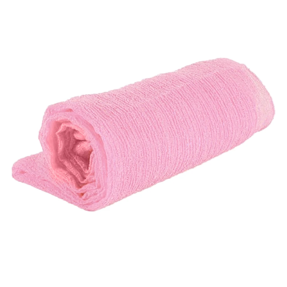 

Exfoliate Puff Bath Towel Nylon Mesh Bath Shower Scrubbing Towel Wash Cloth